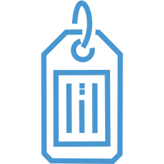 Пластиковые бирки